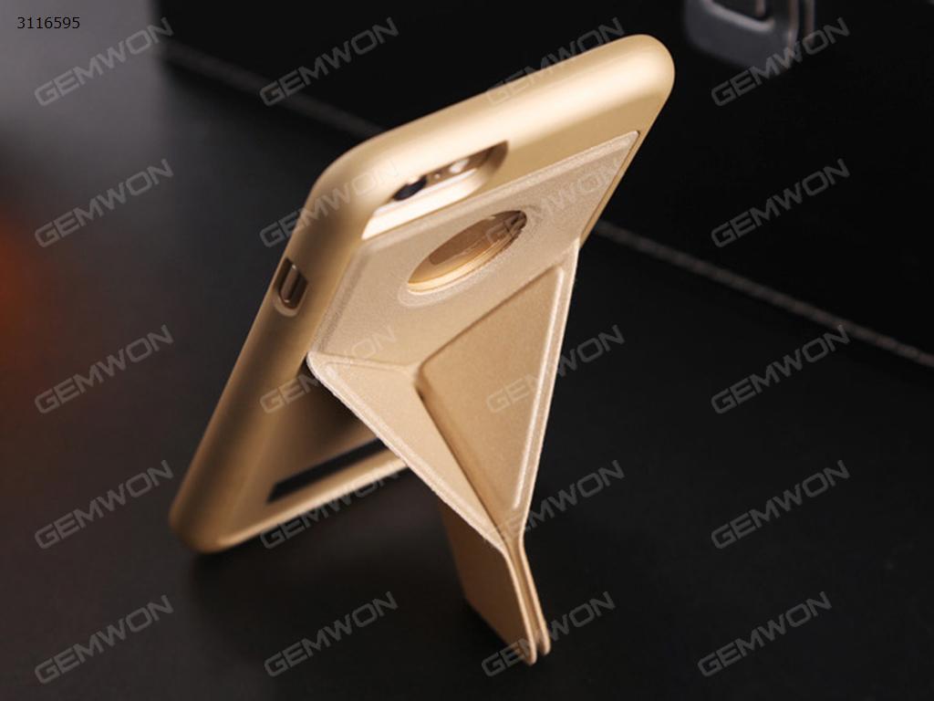 iphone 7 deformation Mobile phone shell, Anti collision mobile phone shell with deformed support, Gold Case IPHONE 7 DEFORMATION MOBILE PHONE SHELL