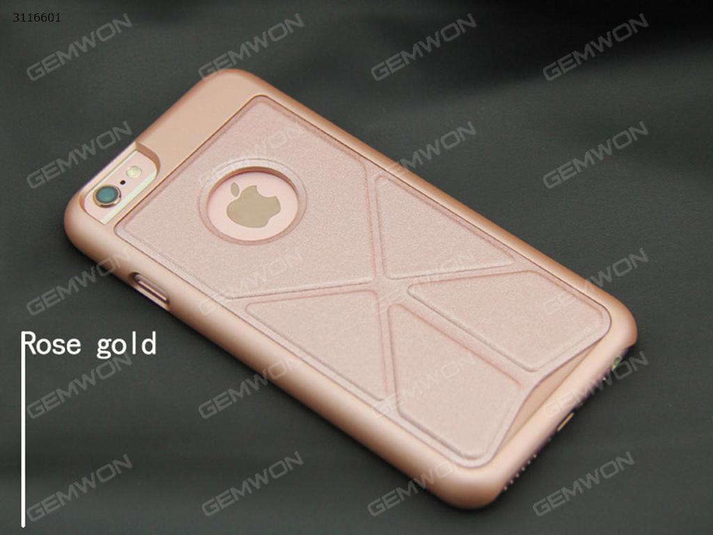 iphone 6 deformation Mobile phone shell, Anti collision mobile phone shell with deformed support, Rose Gold Case iphone 6 deformation Mobile phone shell