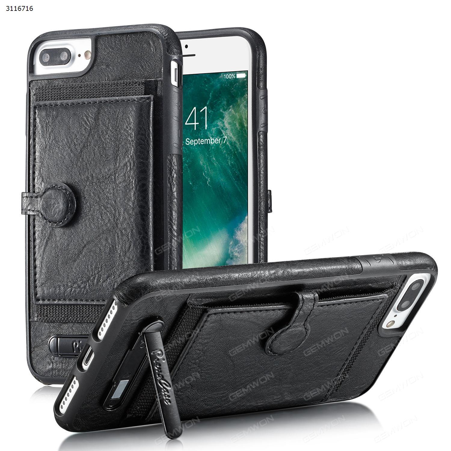 iPhone6/6s interpolation card support Hand case，multifunction Mobile phone purse，black Case IPHONE6/6S INTERPOLATION CARD SUPPORT HAND CASE