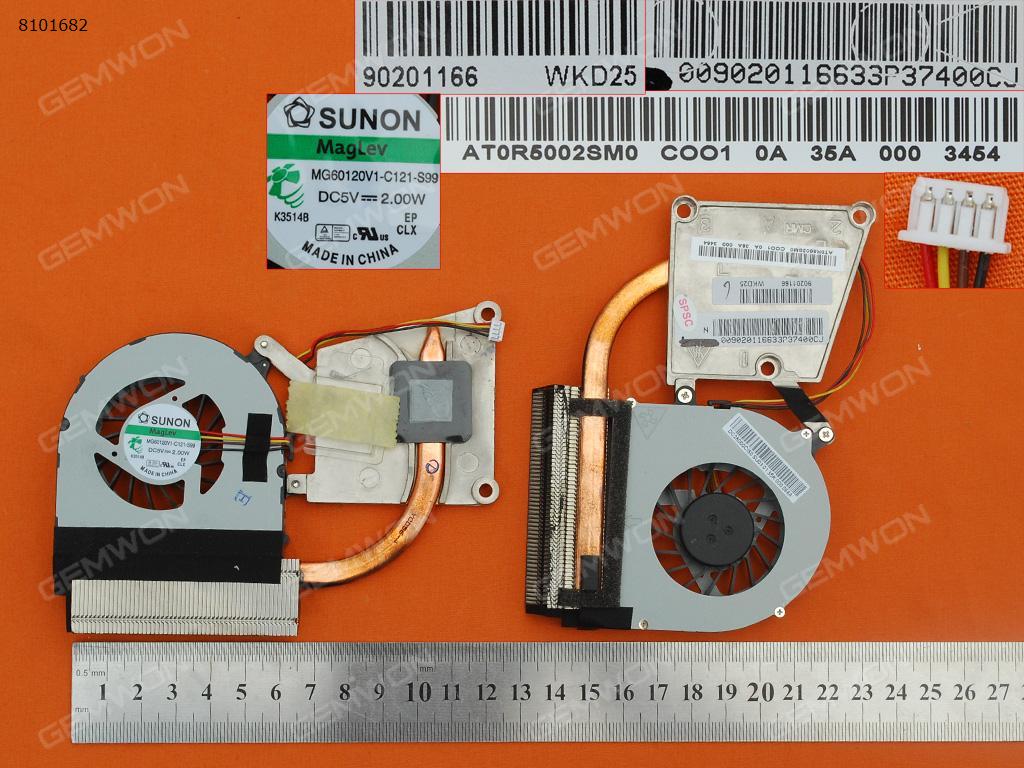 Lenovo IdeaPad G485 G485A G485G N585 G585 P580 N581(AMD Integrated graphics,Heatsink) Laptop Fan MG60120V1-C121-S99