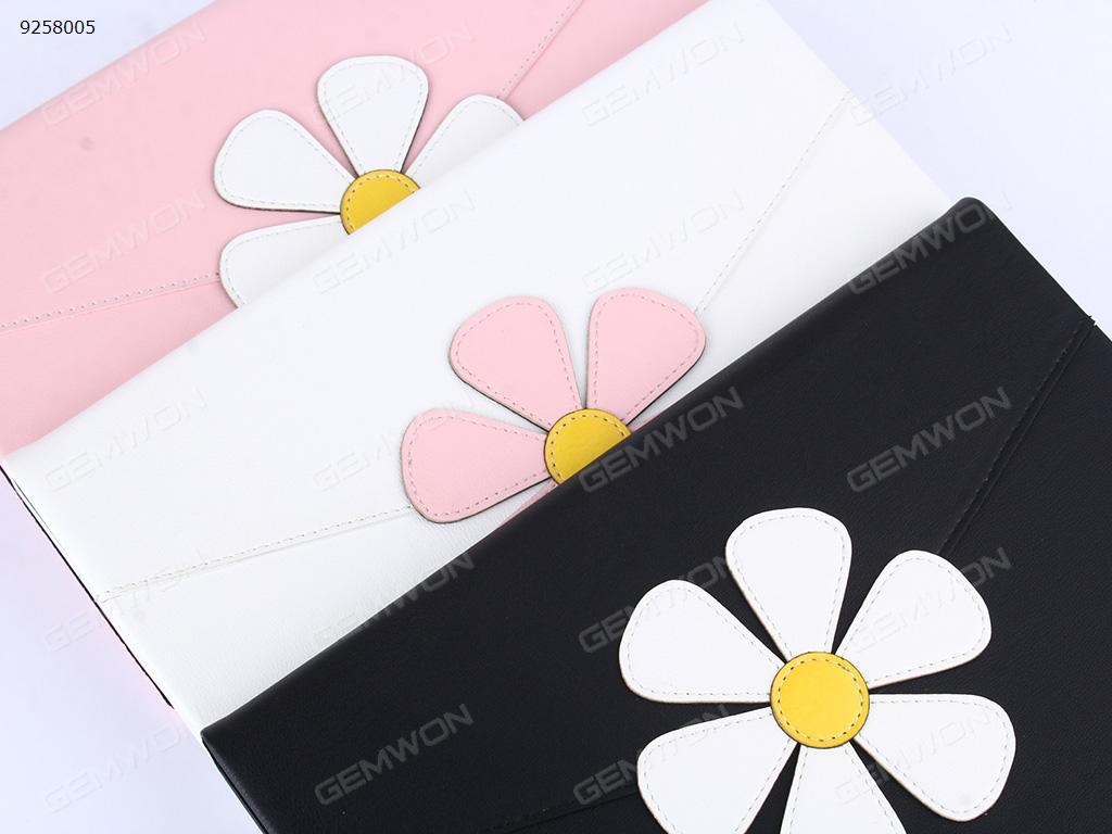 ipad mini1 / 2/3 mini4 Universal Flower Protection Leather Case (White) Case mini1234