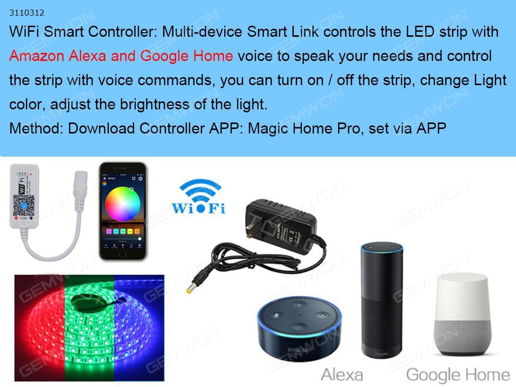 Smart phone APP control article lamp
30 lamp/M Smart LED Bulbs Smart LED RGB  mobile phone control article lamp suits