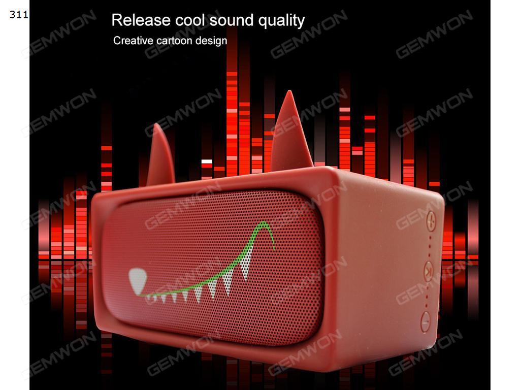 Adorable pet Bluetooth speakers, Adorable creative gifts, mini dual horn sound, portable outdoor plug-in bass, Big wolf Bluetooth Speakers ADORABLE PET BLUETOOTH SPEAKERS