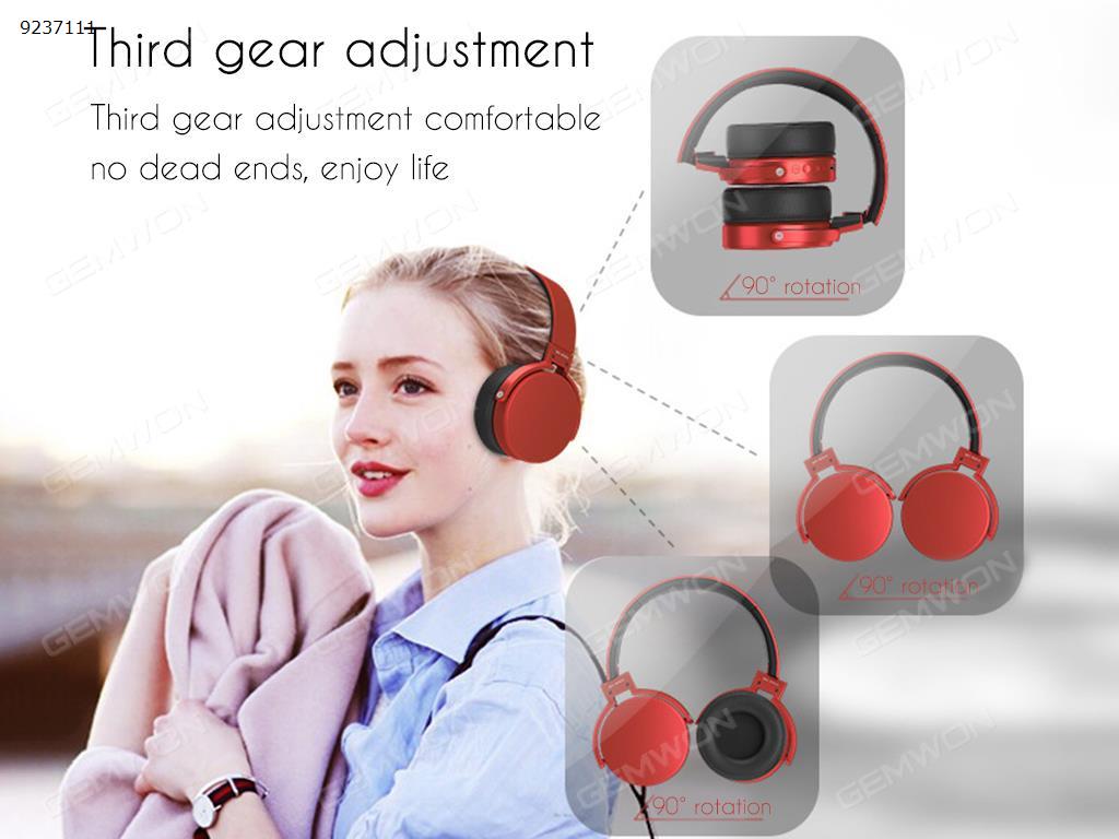 W800 headset wireless sports Bluetooth headset, support TF card (red) Headset W800