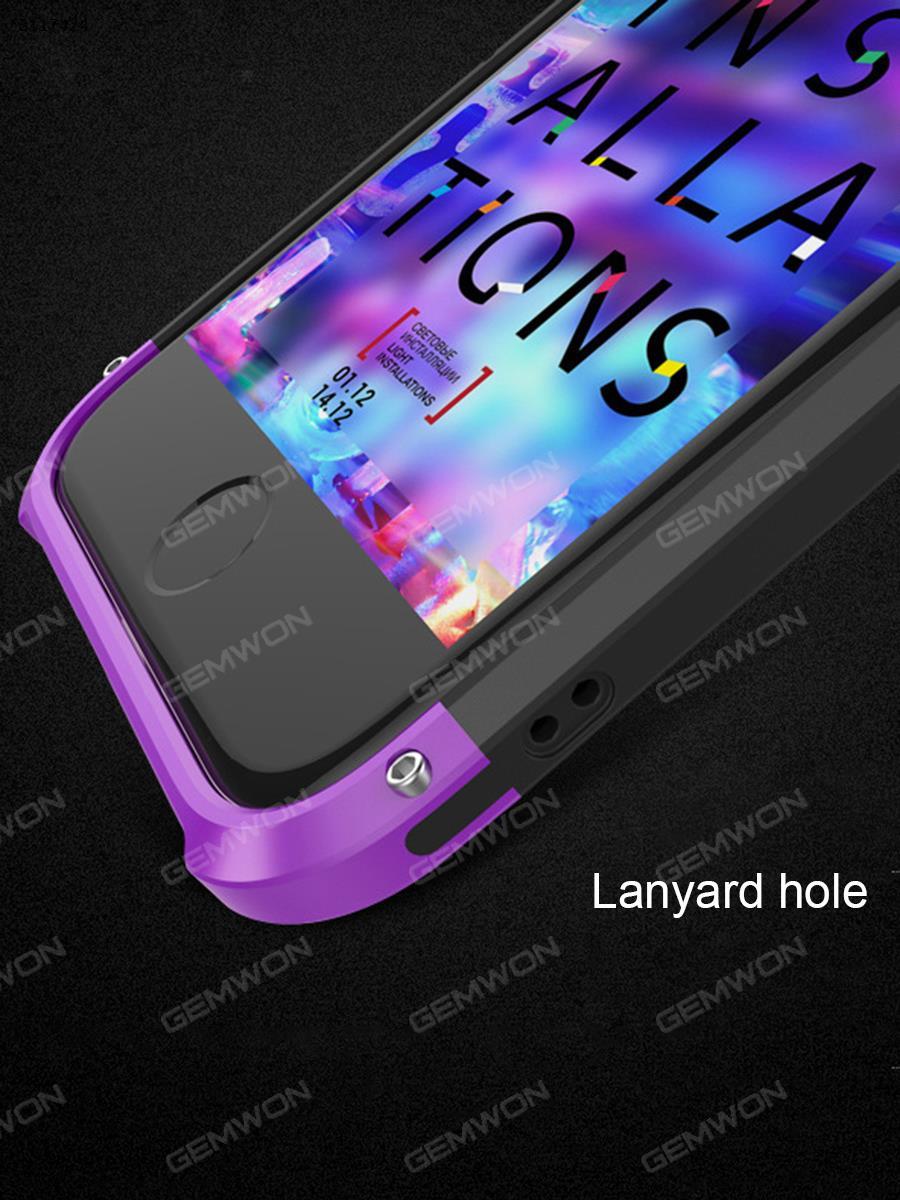 iphone 6 plus Metal cell phone shell,Personal creative anti drop mobile phone protection cover, Black purple Case iphone 6 plus Metal cell phone shell