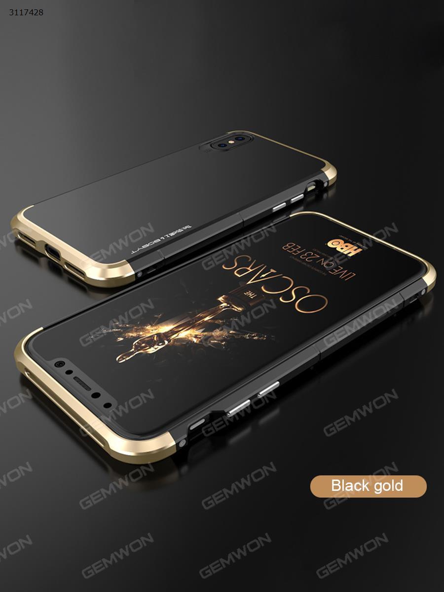 iphone 6 Metal cell phone shell,Personal creative anti drop mobile phone protection cover, Black gold Case iphone 6 Metal cell phone shell