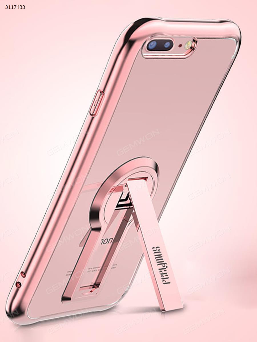 iphone 6 Soft shell bracket cell phone shell, Anti - fall personality of soft silica gel, Rose Gold Case iphone 6 Soft shell bracket cell phone shell