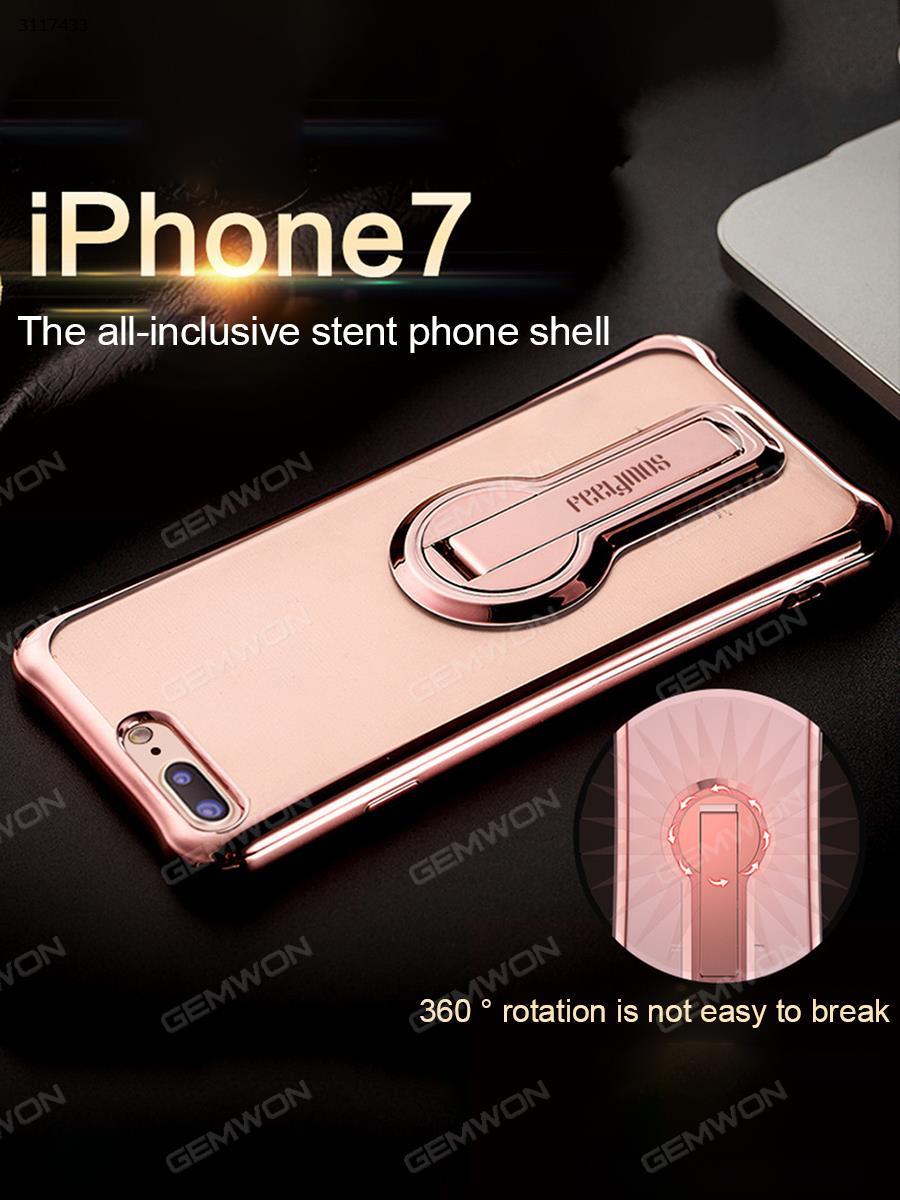 iphone 6 Soft shell bracket cell phone shell, Anti - fall personality of soft silica gel, Rose Gold Case iphone 6 Soft shell bracket cell phone shell