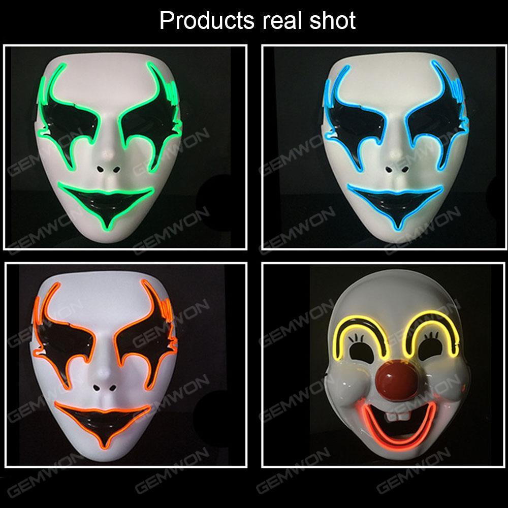 Cold mask, Shuffle LED flash EL light mask mask Night Lights Cold mask