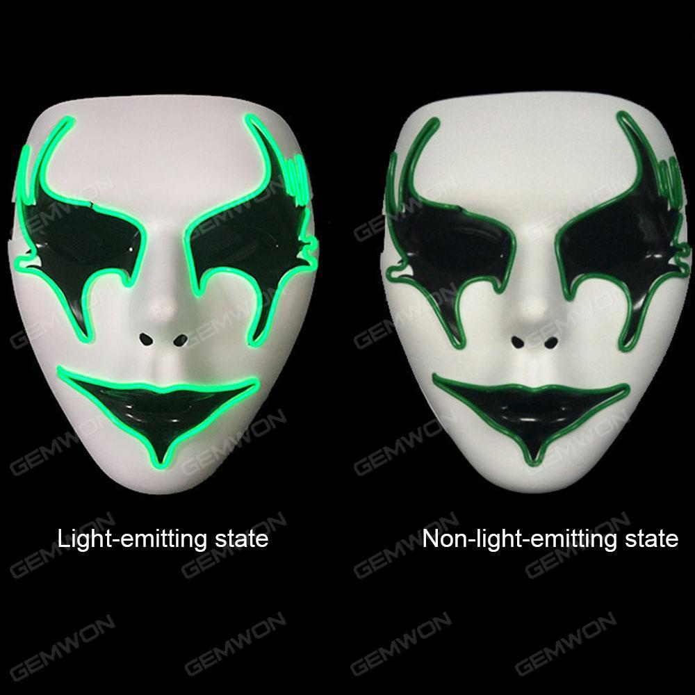 Cold mask, Shuffle LED flash EL light mask mask Night Lights Cold mask