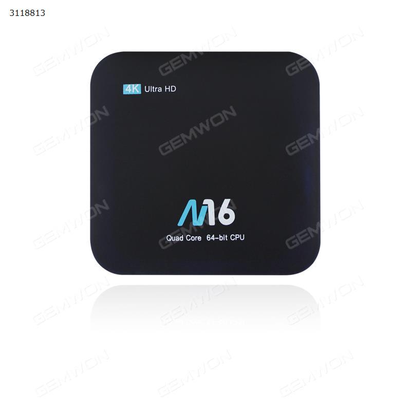 1gb RAM 8gb ROM android 7.1 quad core internet tv smart set top box  32bit Smart TV Box M16