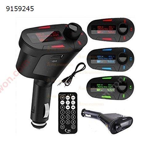 Car SUV MP3 Player T618 Wireless FM Transmitter Modulator USB SD MMC Red LCD Car Appliances T618