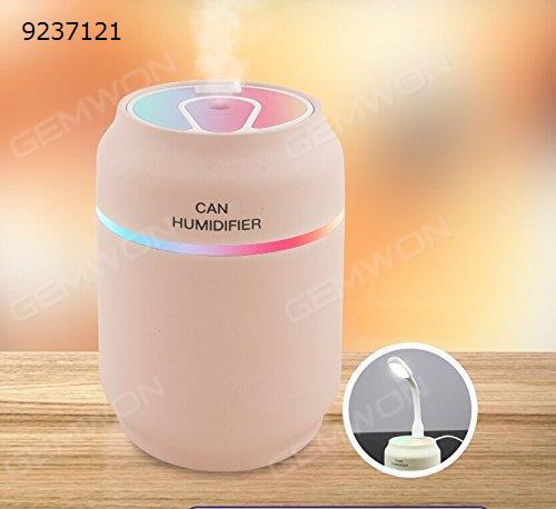 Portable humidifier car cans aromatherapy humidifier (pink) Smart Gift ML-001