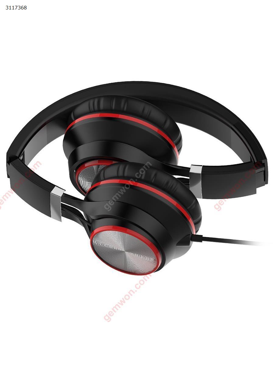 SF-SH015IP Wired headset，sports folding headset line control Wired headset，black Headset SF-SH015IP WIRED HEADSET