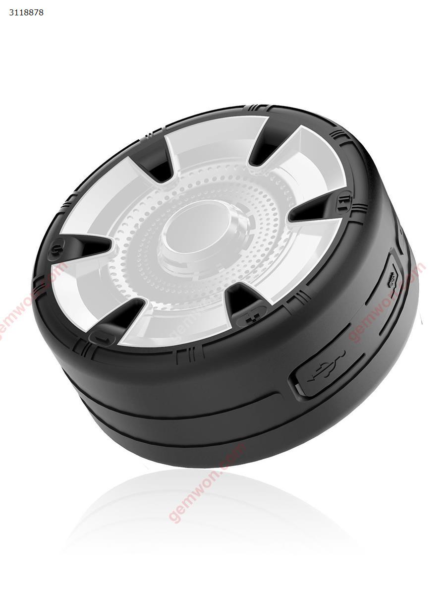 Wheel Bluetooth stereo，Mini card Bluetooth audio outdoor sports，white Bluetooth Speakers Wheel Bluetooth stereo