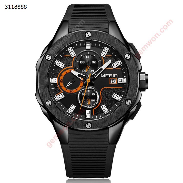 2053G Watch，Multi-function timing sports watch，Wear-resistant Crystal mirror，black Smart Wear 2053G Watch