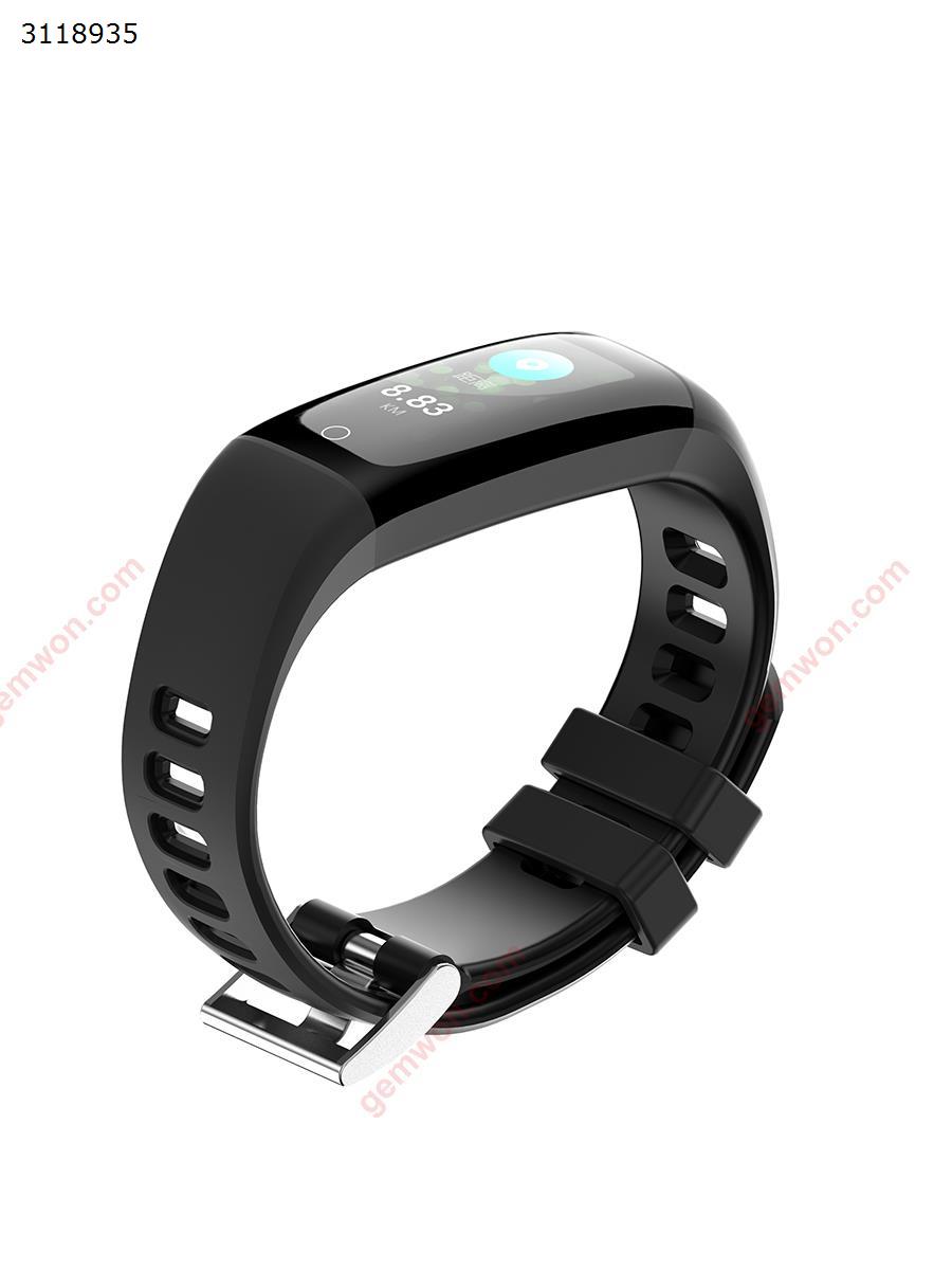 G16 heart rate bracelet，TFT0.96 color screen，Waterproof and dustproof Anti-corrosion，black Smart Wear G16 heart rate bracelet