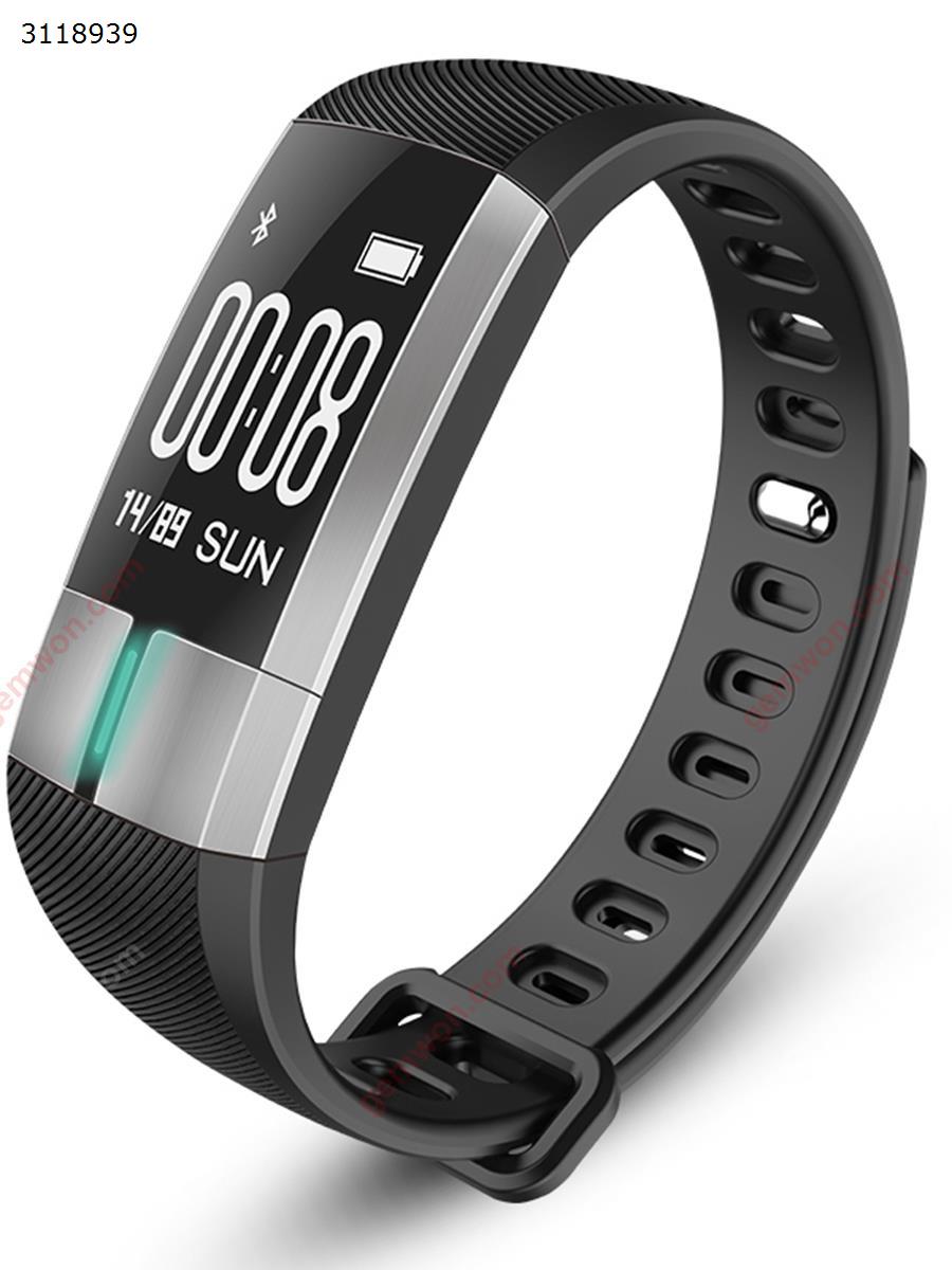 G20 Smart ECG bracelet，Heart rate variability (HRV) measurements，USB plug and charge A variety of sports modes，black Smart Wear G20 Smart ECG bracelet