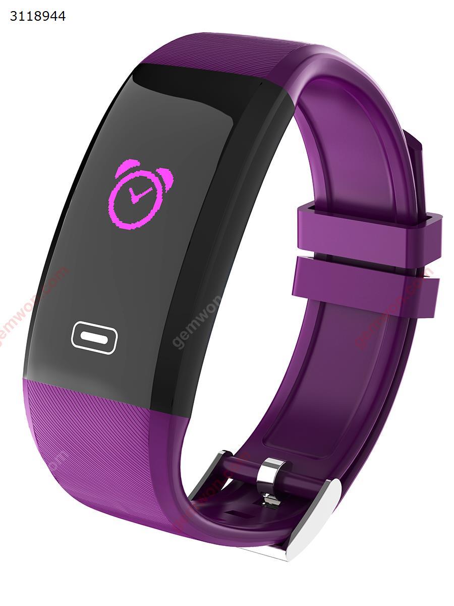 X4
 heart rate bracelet，Blood pressure and heart rate monitoring，Motion tracking，Bluetooth Selfie，12 languages，purple Smart Wear X4
 heart rate bracelet