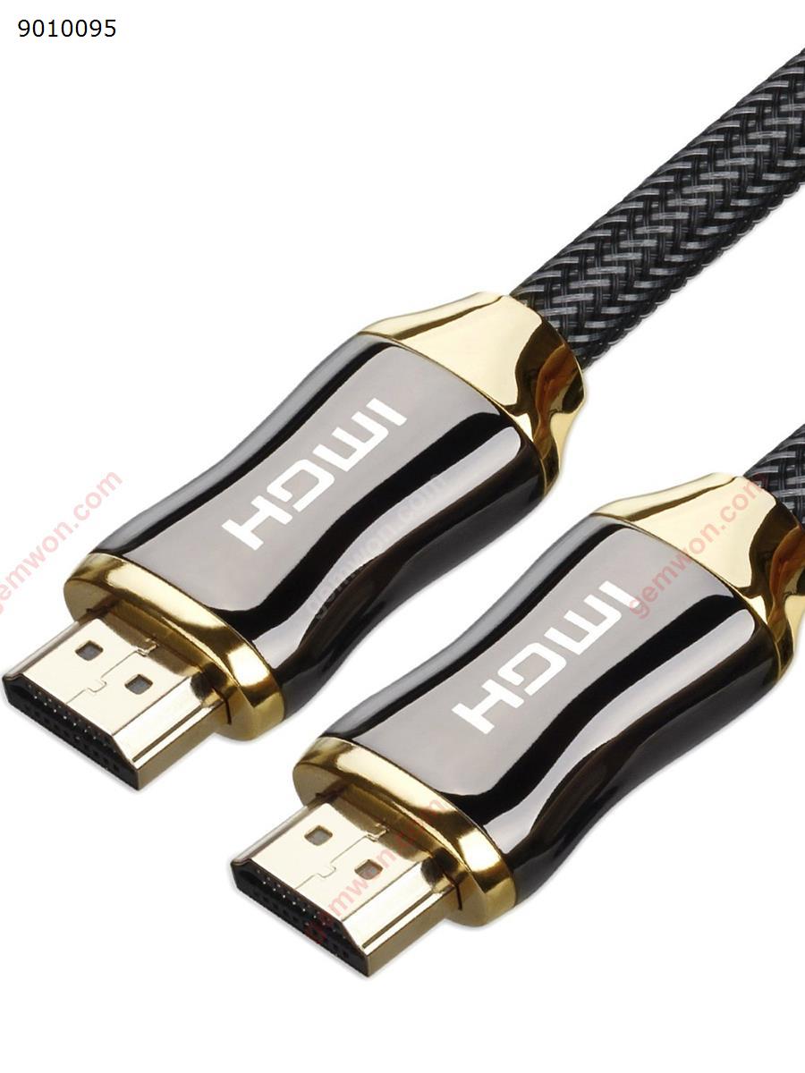 HDMI HDMI new 2.0 version of the metal HDMI cable,2M , Black Audio & Video Converter HDMI-HDMI