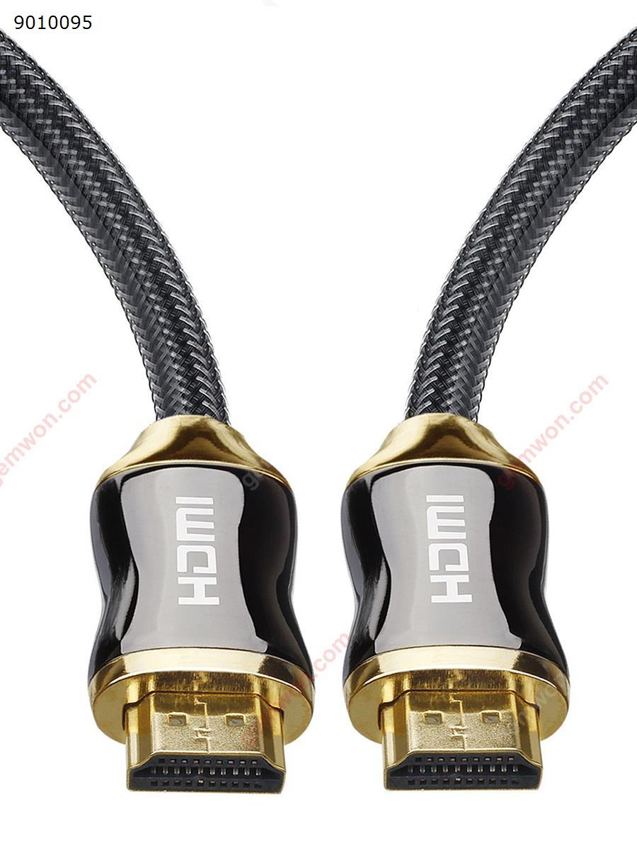 HDMI HDMI new 2.0 version of the metal HDMI cable,2M , Black Audio & Video Converter HDMI-HDMI