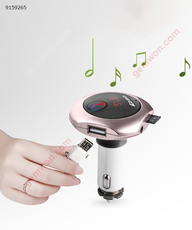 Car mp3 Bluetooth player dual USB charging card fm launcher Car Appliances Q7