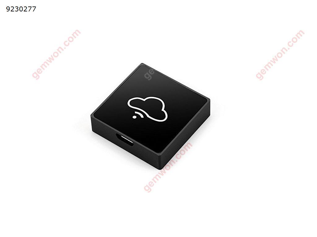 WiFi Memory Card Reader TF MicroSD USB Flash Drive for iPhone iPad Mac PC Smart Android Phone Tablet (Black) Smart Gift WIFI-02