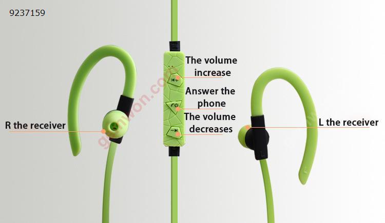 Bluetooth Sports Headset Stereo Headband Bluetooth Headset (Yellow) Headset BT-KDK55