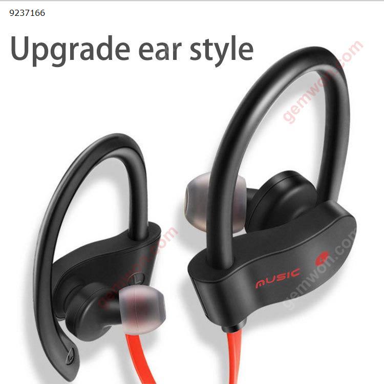 Bluetooth Sports Headphones, Ubit Sweatproof Wireless Bluetooth Headset V4.1 Stereo Earphone Microphone In-Ear Noise Canceling Headphone (Black) Headset 56S