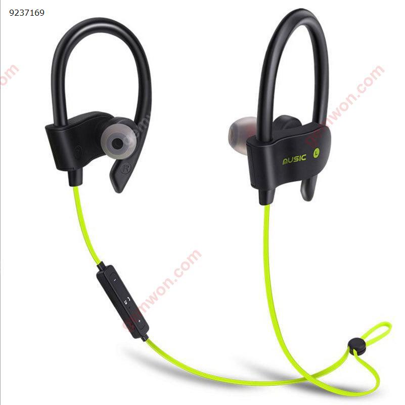 Bluetooth Sports Headphones, Ubit Sweatproof Wireless Bluetooth Headset V4.1 Stereo Earphone Microphone In-Ear Noise Canceling Headphone (Yellow) Headset 56S