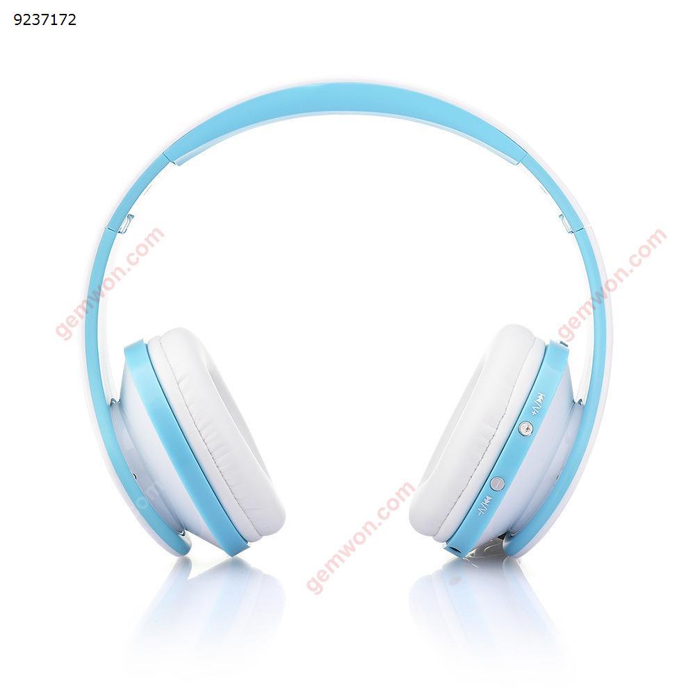 Wireless Bluetooth Headphones Wired Wired Universal Stereo with Microphone Subwoofer Headphones (White) Headset NX-8252