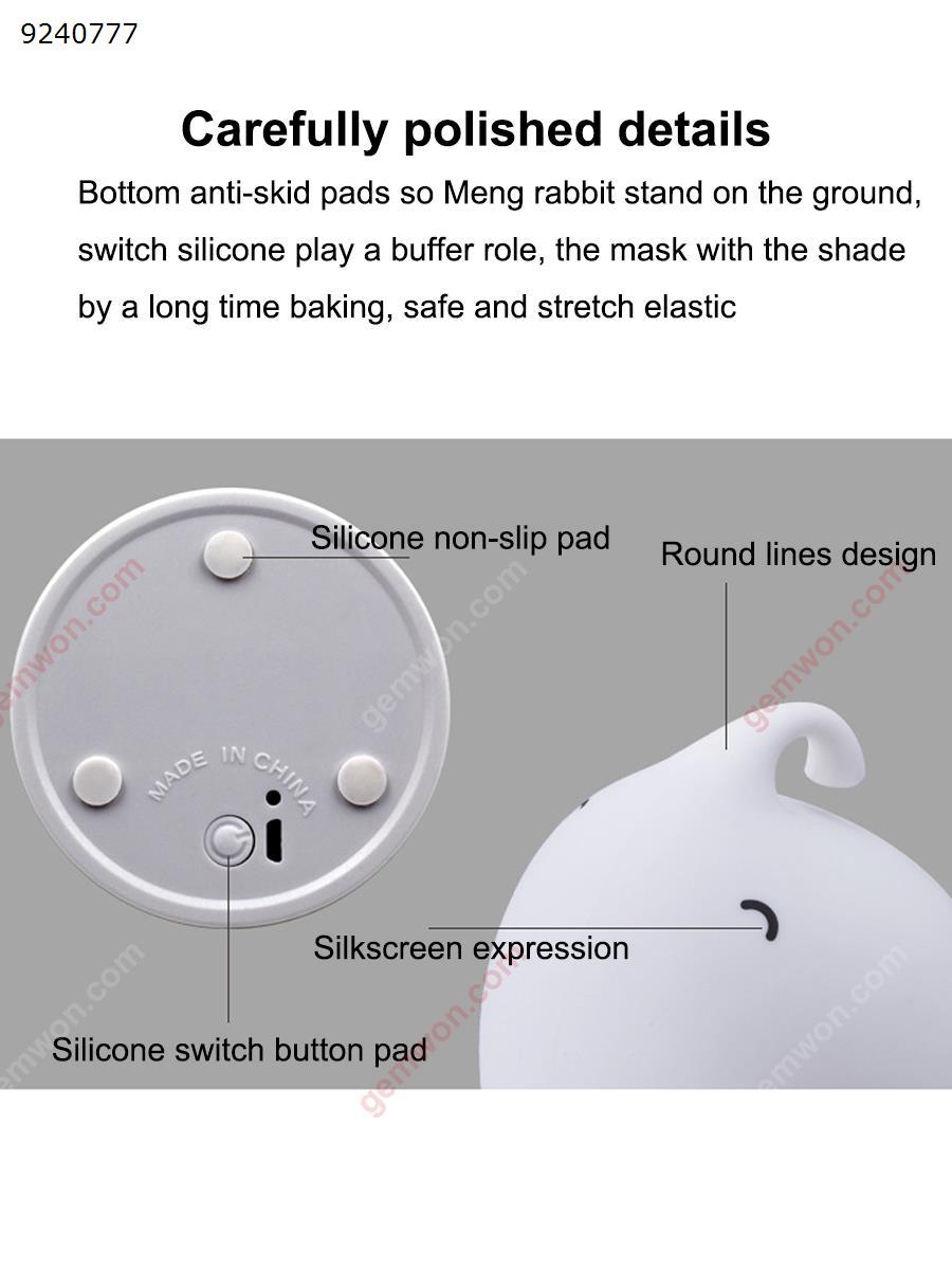 Creative and Practical Energy-saving Induction Night light,USB Charged,LED，Squint Elephant Night Lights 33