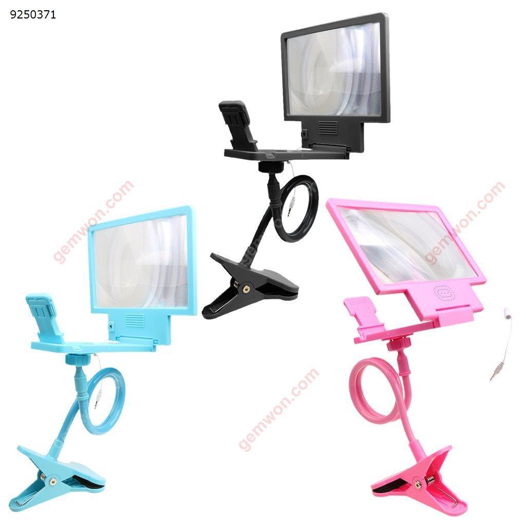 Creative new multi-function bracket amplifier（YM-099）3D phone screen amplifier bracket Blue Mobile Phone Mounts & Stands YM-099