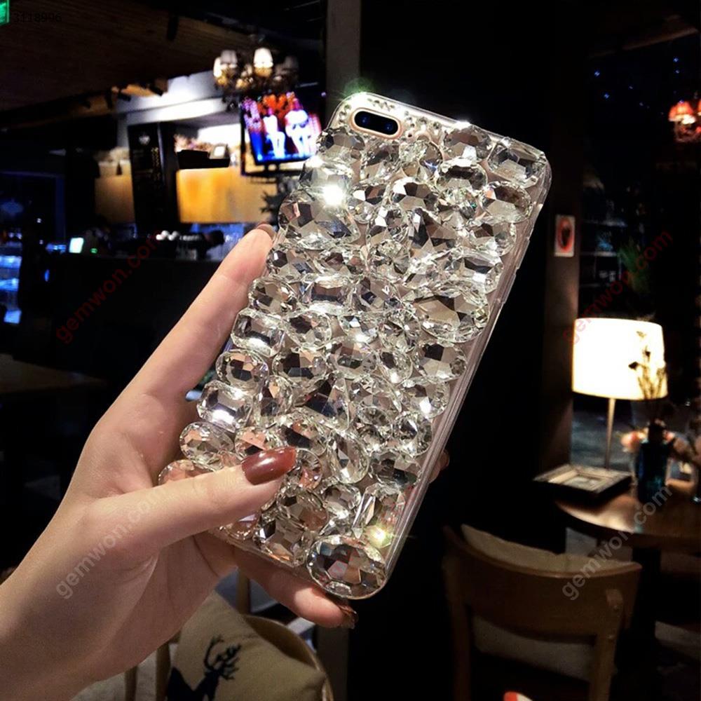 iphone6 plus Gems Mobile Shell，All inclusive Diamond phone case，Transparent color Case iphone6 plus Gems Mobile Shell