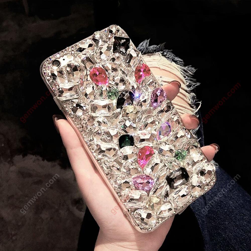 iphone6 Gems Mobile Shell，All inclusive Diamond phone case，Colorful Case iphone6 Gems Mobile Shell