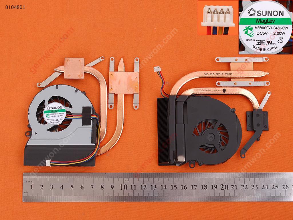 Lenovo Z480 Z485 Z580 Z585(Heatsink) Laptop Fan 36LZ2TMLV30 36LZ2TMLV50   FAU8300EPA