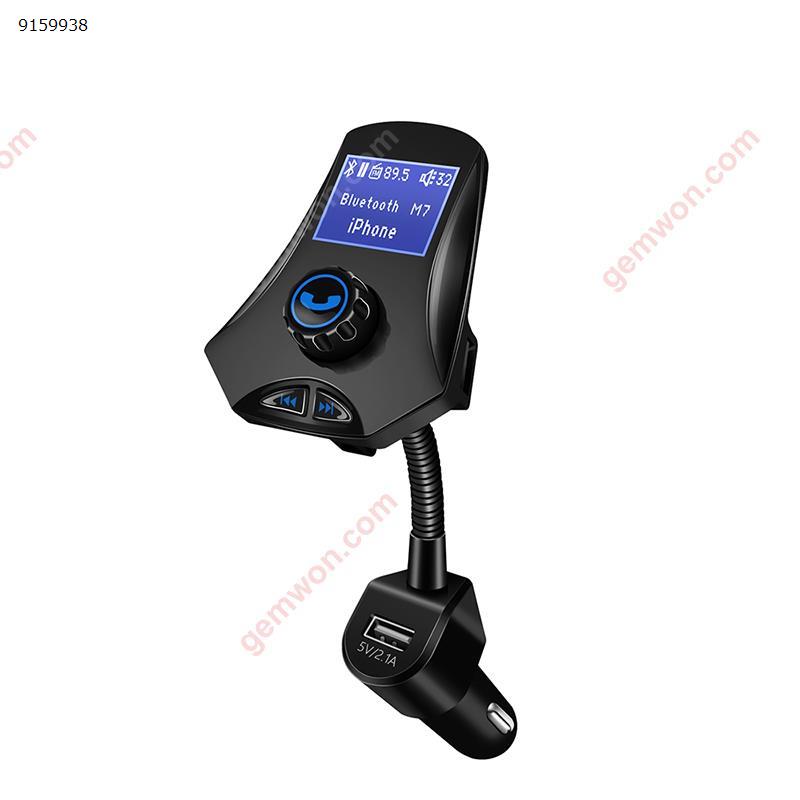 Bluetooth Car Kit MP3 Music Player FM Transmitter Modulator 3.1A USB Car Charger Support with Voltmeter & AUX IN/OUT Car Appliances M7