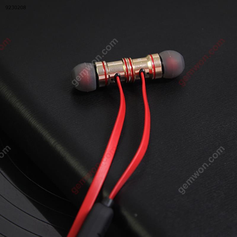 Metal magnetic suction Wireless Earphones In ear Headsets Sports Running Music Bluetooth Earphone Headset BT-E01