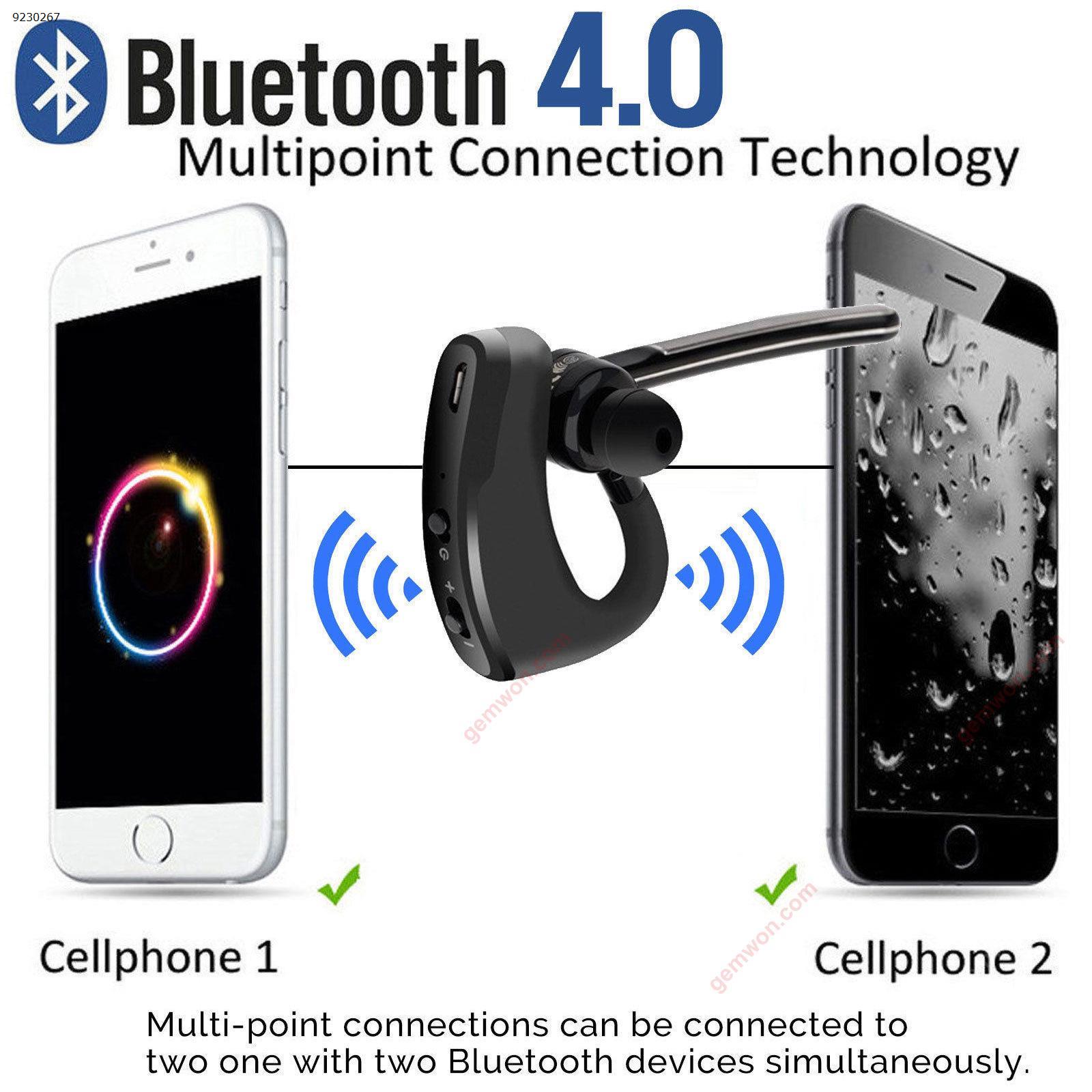 V8 Bluetooth Wireless Headset Stereo Headphone Earphone Sport Handfree Headset V8