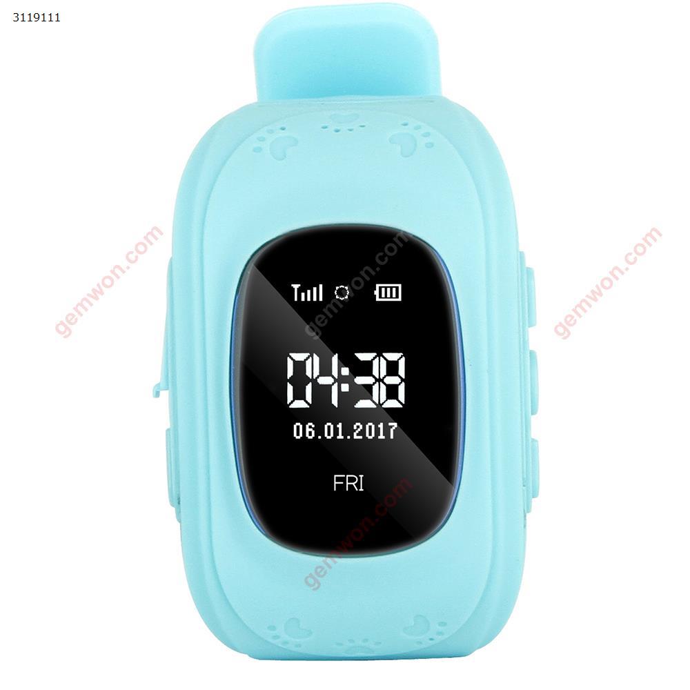 Q50 children Child smart wear LBS positioning watch，APP Multi-Language ，OLED blue Smart Wear Q50 children watch