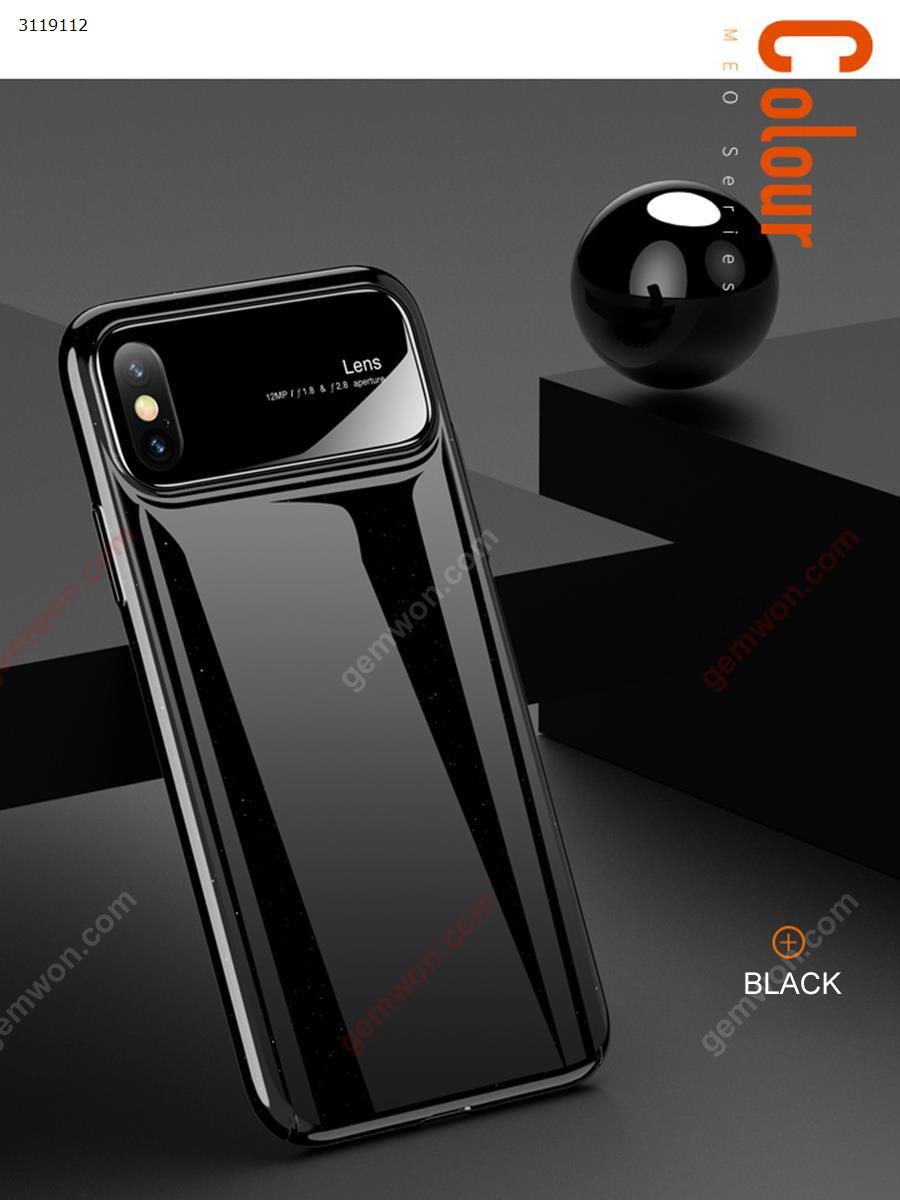 iphone7/8 Glass mirror phone shell，Support wireless charging，With the charge，black Case IPHONE7/8 GLASS MIRROR PHONE SHELL