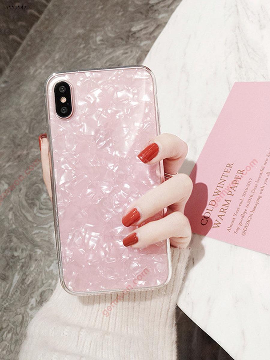 iphoneX Simple Fritillaria Mobile Shell，pink Case IPHONEX SIMPLE FRITILLARIA MOBILE SHELL