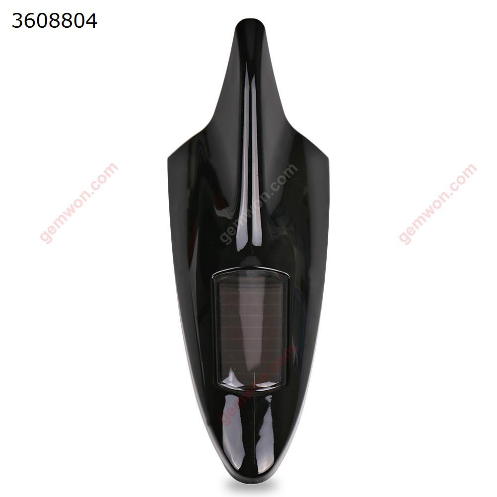 Strobe Solar LED Anti Collision Laser Shark Fin Fog Lamp Antenna Style RGB Laser Taillight BLACK Decorative light E3-6L