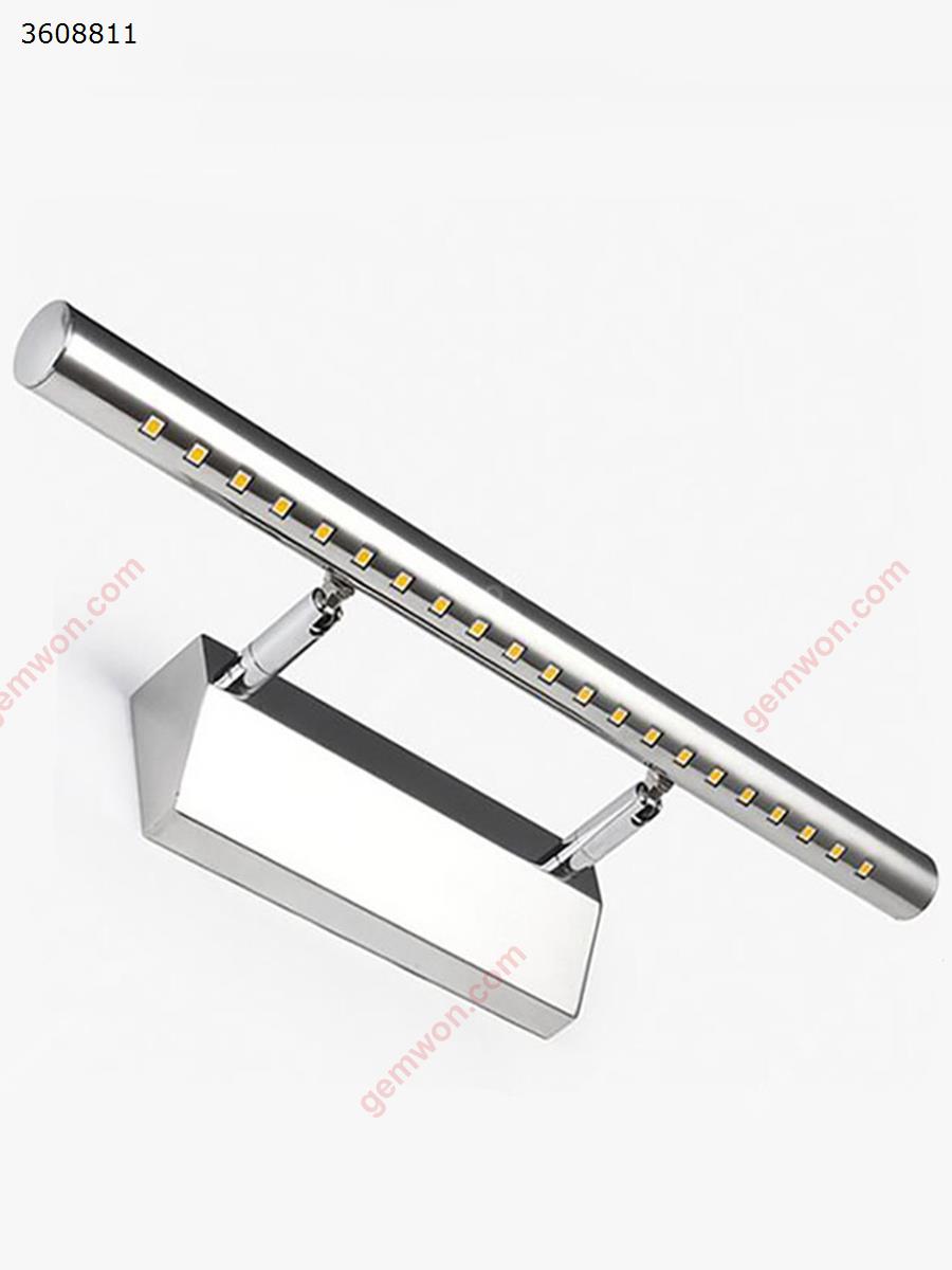 Bathroom Mirror LED Light 7w 85-265V Mini led Wall Lamp Modern Lighting lampes applique led luminaria 55cm Decorative light 5530暖白