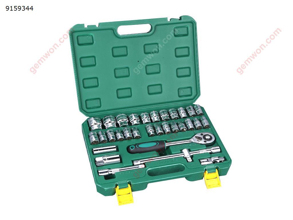 tool combo kit Torque Wrench Socket Set Repair 32pcs/set Car Repair Tool Ratchet Combo Tools Kit Automobiles Tool Kit Auto Repair Tools TSJM32KK