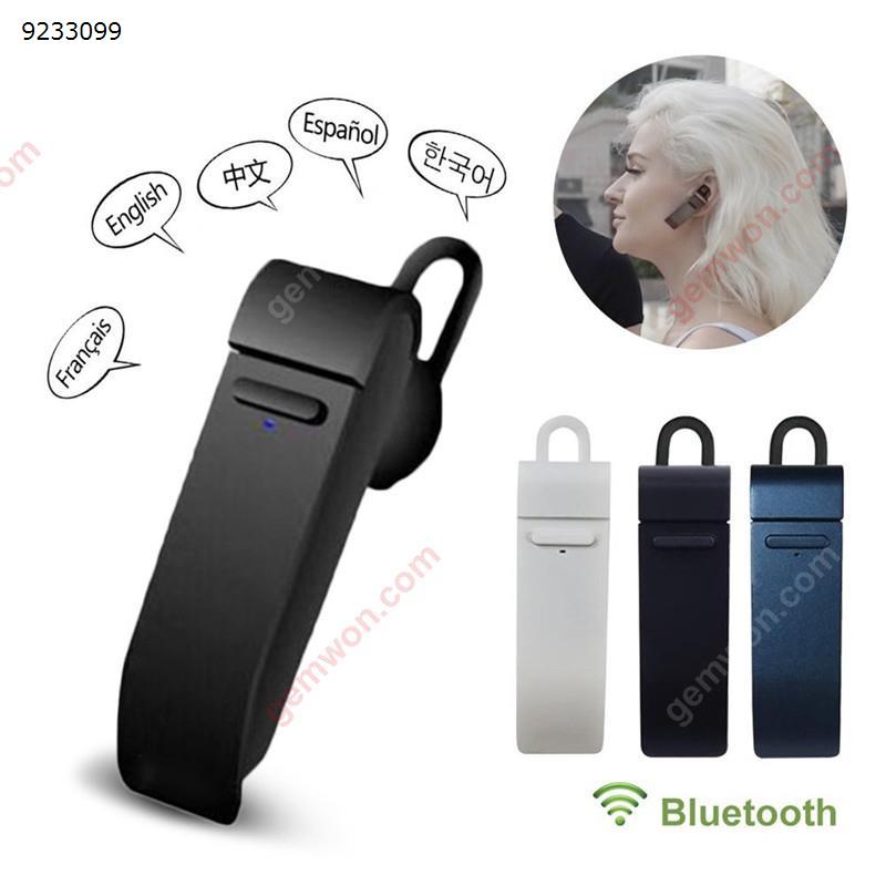 Intelligent Wireless Bluetooth Earphone Smart Real-Time 16 Languages Translation for Business/Travel Use Mobile Phone Earbuds Headset N/A