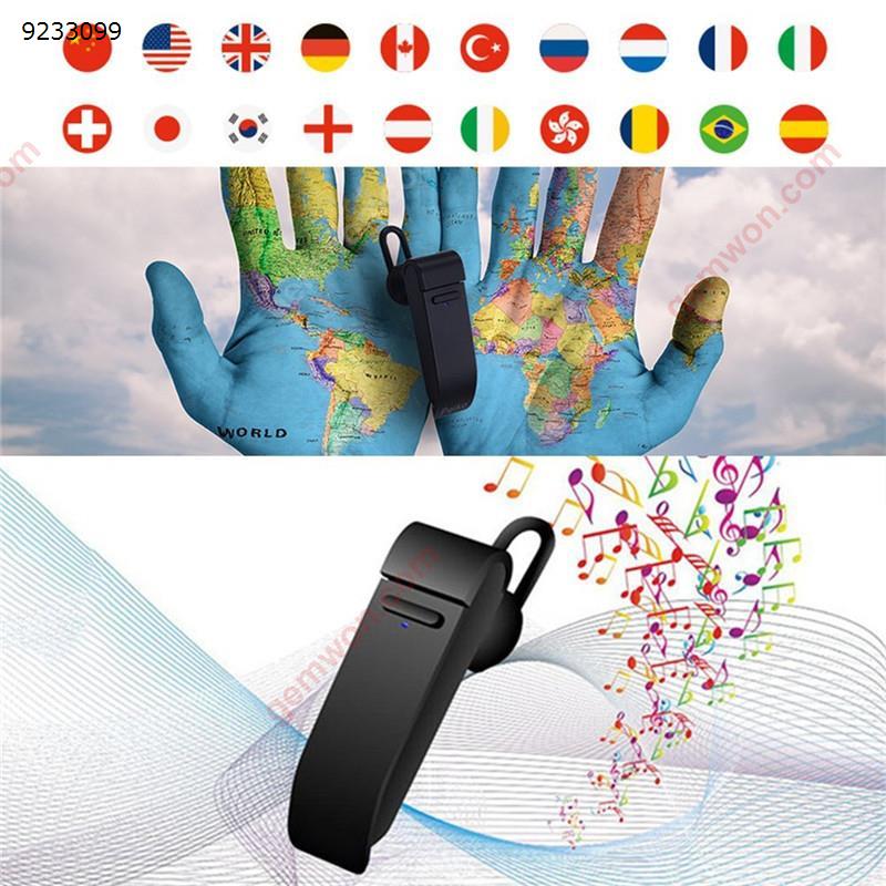 Intelligent Wireless Bluetooth Earphone Smart Real-Time 16 Languages Translation for Business/Travel Use Mobile Phone Earbuds Headset N/A