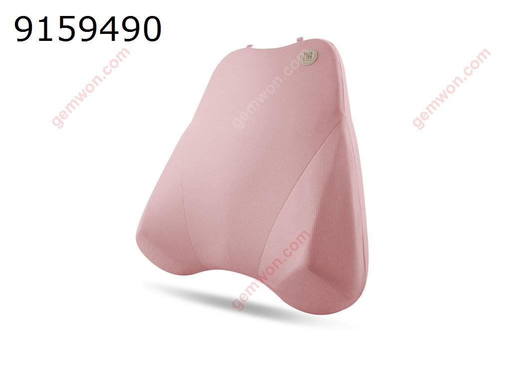 Fabric lumbar car backrest backrest-Pink Autocar Decorations KB