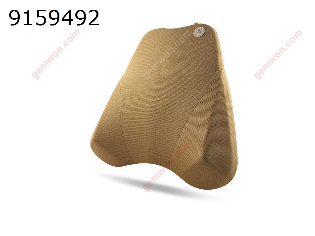 Fabric lumbar car backrest backrest-brown Autocar Decorations KB