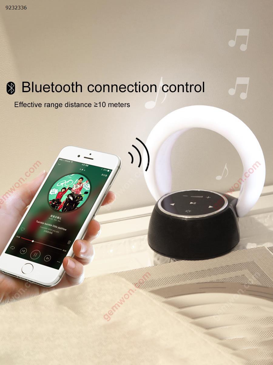 Allah magic lamp Bluetooth voice, hands-free, no light adjustment.white Bluetooth Speakers N/A